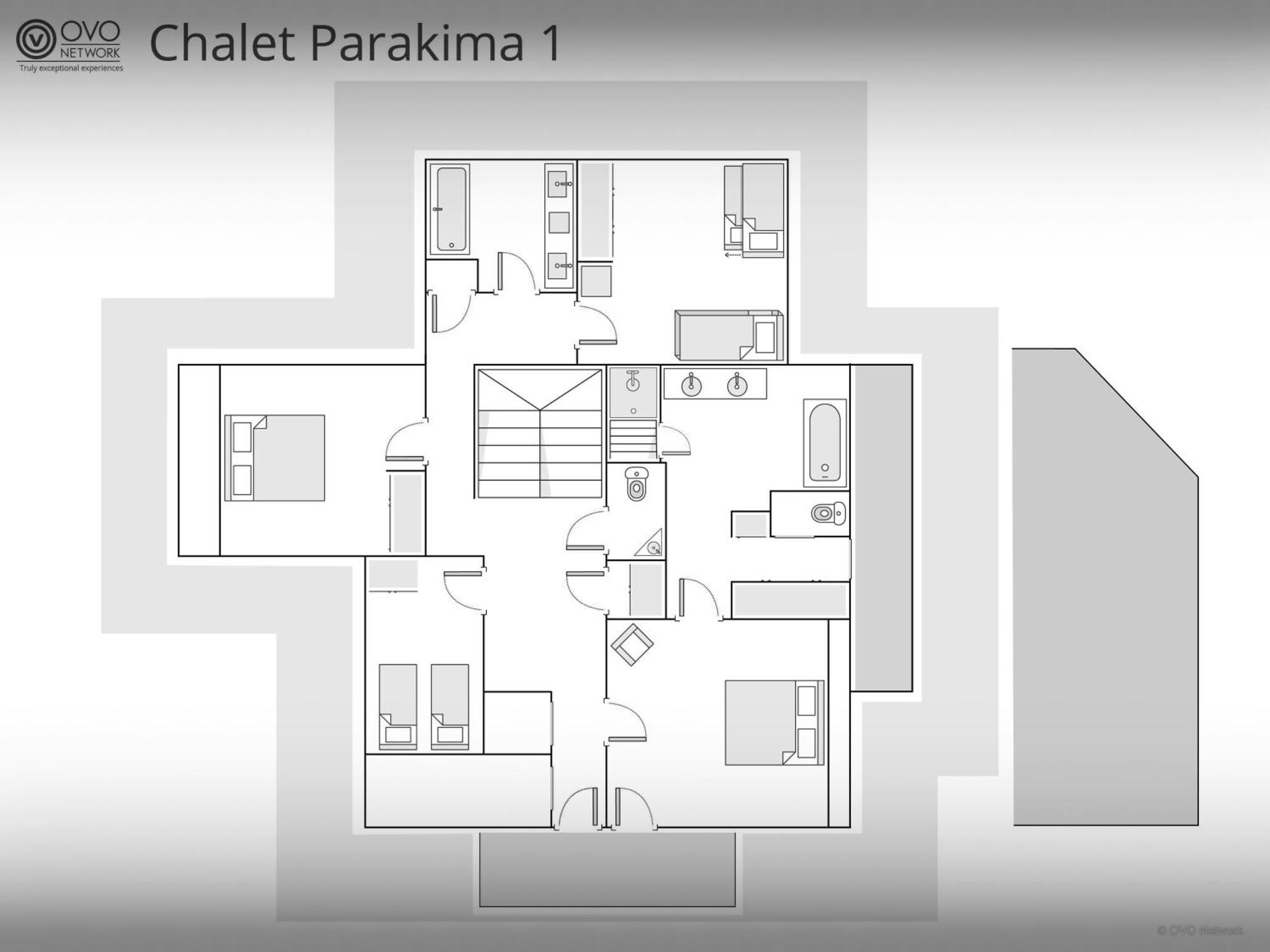 מניגו Chalet Parakima - Ovo Network מראה חיצוני תמונה